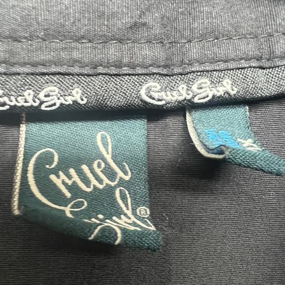 Cruel Girl Shirt Womens XL Cotton Business Capsule Career Workwear Dark Academia - Picture 2 of 11